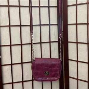 Mini Magenta crossbody bag